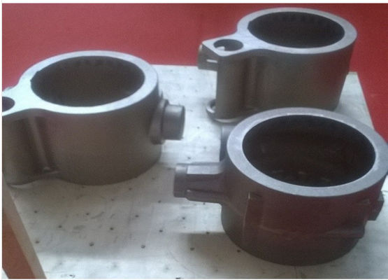 OEM de alta calidad hierro fundido de arena con exactitud de las dimensiones de la cabeza del motor piezas de fundición con pintura de acabado