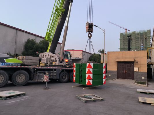 Piezas de hierro de fundición de arena de alta calidad OEM Contrapeso de 10 toneladas para grúa