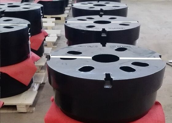 Peso del contador de ruedas de hierro fundido para maquinaria de ingeniería de alta calidad