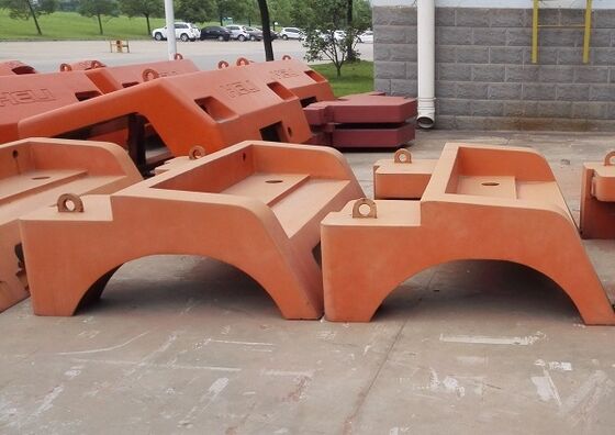 Contrapeso de camión de hierro fundido GG150 de alta calidad OEM para maquinaria de ingeniería