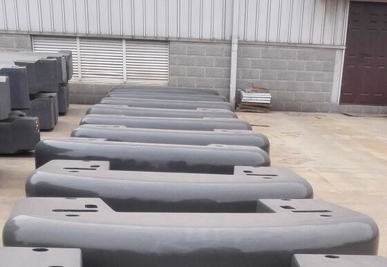 Productos de fundición al vacío de capacidad adecuada OEM Contrapesos para miniexcavadoras