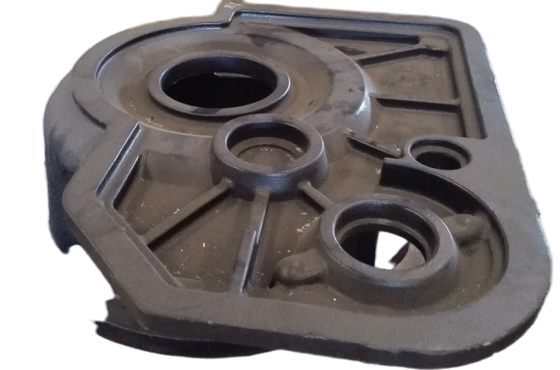 Piezas de hierro fundido gris de alta calidad OEM, caja de engranajes, tratamiento superficial de granallado, tamaño preciso