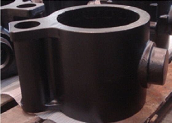 OEM de alta calidad hierro fundido de arena con exactitud de las dimensiones de la cabeza del motor piezas de fundición con pintura de acabado