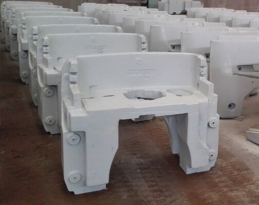 Servicio ISO9001 del OEM de la estructura compacta del contrapeso del molde del hierro del tractor del motor