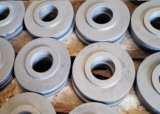 Bastidores del hierro gris del bastidor de arena con la plataforma de la madera contrachapada/el embalaje de la caja