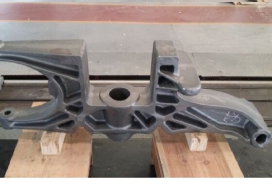 OEM de alta calidad de la maquinaria de construcción de automóviles piezas de fundición marco con dimensiones precisas