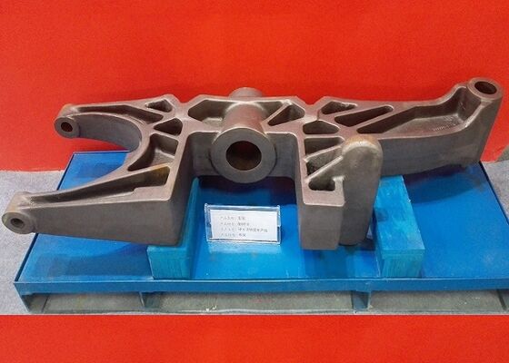 OEM de alta calidad de la maquinaria de construcción de automóviles piezas de fundición marco con dimensiones precisas