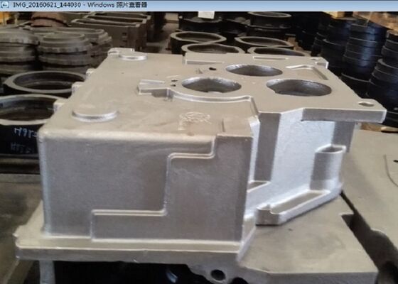 Caja de transferencia de hierro de fundición de arena de alta calidad OEM para equipos de tránsito ferroviario