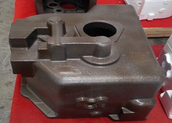 Caja de transferencia de hierro de fundición de arena de alta calidad OEM para equipos de tránsito ferroviario