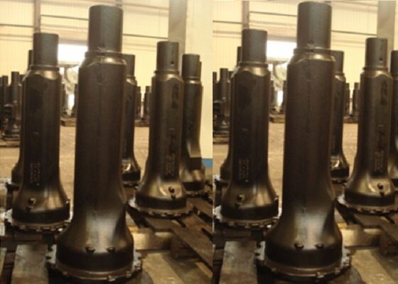 Piezas de eje de dirección de fundición de arena de hierro de alta calidad OEM para tránsito ferroviario para maquinaria industrial