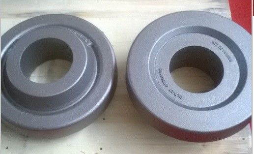 Piezas de cubo y rueda de hierro de fundición de resina de alta calidad OEM para maquinaria industrial de grúas