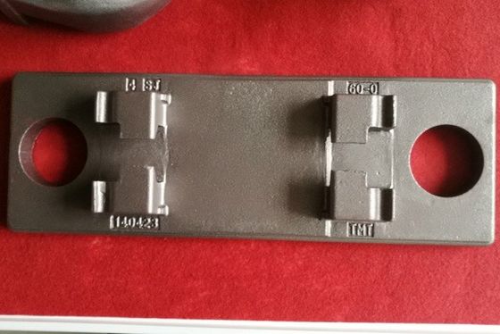 OEM High-Quality Rail Transit Sand Casting Iron Parts Backing Plate Bearing Plate For Railway