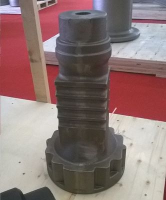 Servicio de OEM Armadura de arena de resina Partes de hierro dúctil brazo del eje para maquinaria de construcción Partes