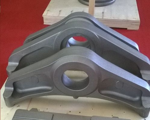 OEM piezas mecanizadas a medida de hierro fundido de arena enlace para maquinaria de transporte ferroviario de construcción