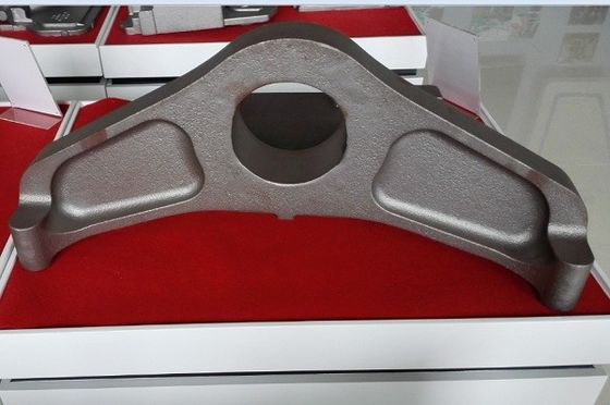 OEM piezas mecanizadas a medida de hierro fundido de arena enlace para maquinaria de transporte ferroviario de construcción