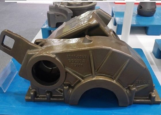 Servicio OEM Disponible Piezas de fundición para tránsito ferroviario de hierro fundido en arena Carcasa de transmisión
