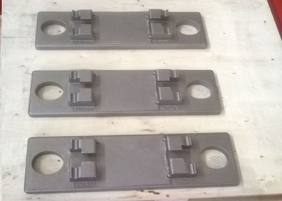 Servicio de OEM Transporte ferroviario de arena De hierro fundido Partes de placas de rodamiento para maquinaria industrial