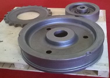Eje de rueda dúctil disponible de los productos del hierro del OEM para la grúa de rueda