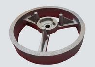 Material consolidado del bastidor de arena de la resina de la rueda volante FCD550 GGG55 con la superficie lisa