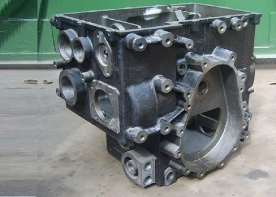 Fabricación de piezas de carretillas elevadoras de hierro fundido para máquinas industriales