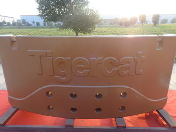 Pesos contrarios de la maquinaria de la silvicultura para el vehículo de la ingeniería de Tigercat