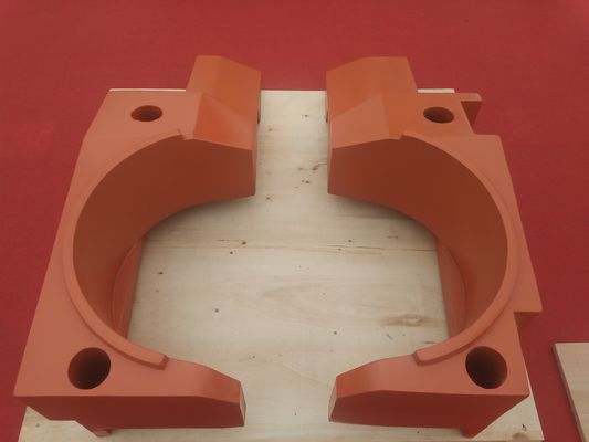 OEM Arenas de hierro fundido Pequeños pesos de contador Productos de fundición al vacío para maquinaria / vehículo de ingeniería