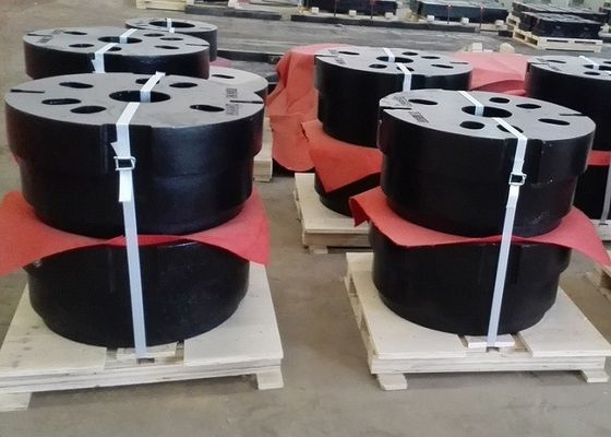 Peso del contador de ruedas de hierro fundido para maquinaria de ingeniería de alta calidad