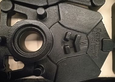 Cubierta de la caja del bastidor del hierro con GG 250 del material del hierro gris para la plataforma de trabajo aéreo