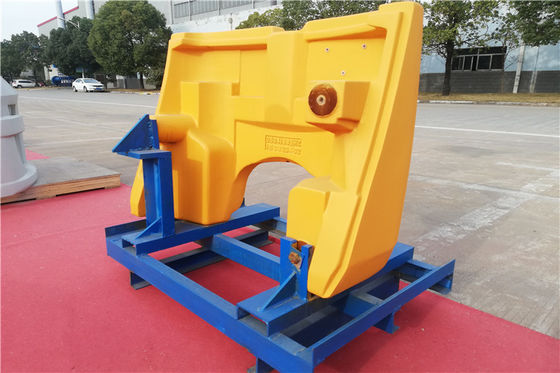 Producto de fundición de vacío de recubrimiento OEM contrapeso para carretillas elevadoras eléctricas