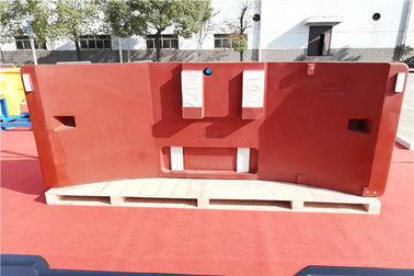 Material enorme del hierro gris GG150 del contrapeso de la grúa móvil del bastidor de arena para el aparejo de la conducción de pila