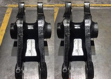 Rendimiento del OEM del color de maquinaria agrícola de las piezas del hierro dúctil negro QT550 del vínculo alto