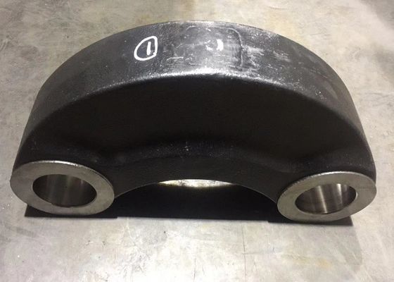 Color negro OEM de alta calidad piezas de hierro fundido de arena para equipos especiales cargador de ruedas 32kg peso