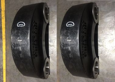 El arrabio del hierro negro del color pieza para el peso especial del cargador 32kg de la rueda del equipo