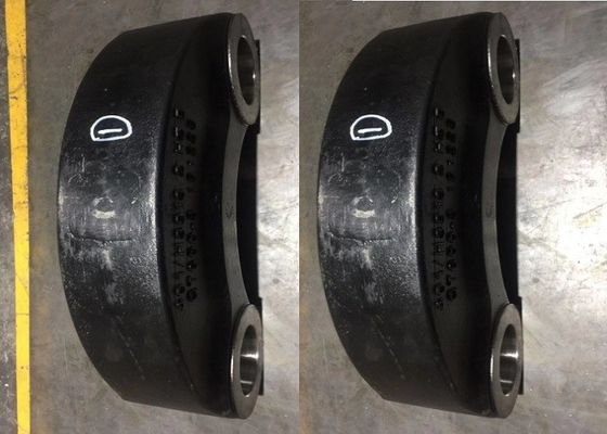 Color negro OEM de alta calidad piezas de hierro fundido de arena para equipos especiales cargador de ruedas 32kg peso