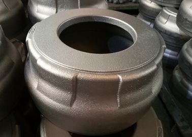 La carretilla elevadora material del hierro gris parte el tambor de freno del bastidor 37 kilogramos de peso