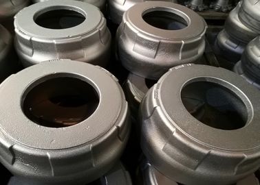 La carretilla elevadora material del hierro gris parte el tambor de freno del bastidor 37 kilogramos de peso