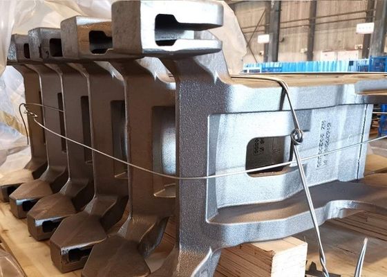OEM de alta calidad de la maquinaria de construcción de automóviles piezas de fundición marco con dimensiones precisas