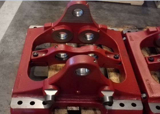 Servicio OEM de alta calidad Fundición de arena Hierro GGG55 Piezas de grietas para plataforma elevadora aérea