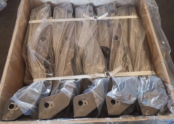 OEM de alta calidad de arena fundición de hierro piezas de mecanizado contrapeso para la plataforma de trabajo aéreo