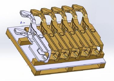 Aerial Work Platform Parts  Cracket Casting Static Pressure Molding Line