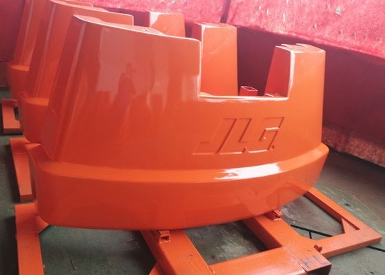 Servicio OEM V-Process Fundición de Arena Piezas de Hierro Contrapeso FC200 Para Plataforma Elevadora Aérea