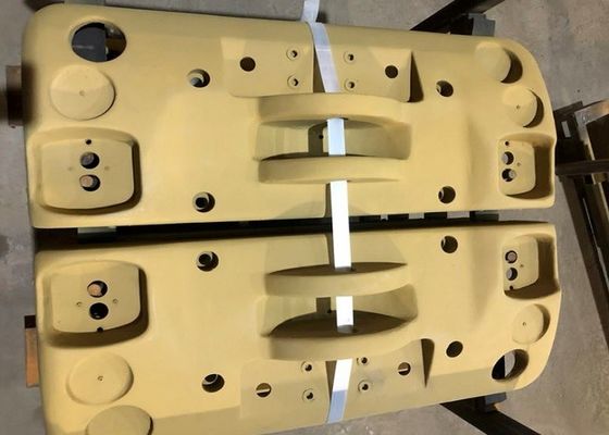 Piezas de hierro de fundición de arena OEM Proceso de vacío Contrapeso de miniexcavadora para maquinaria industrial