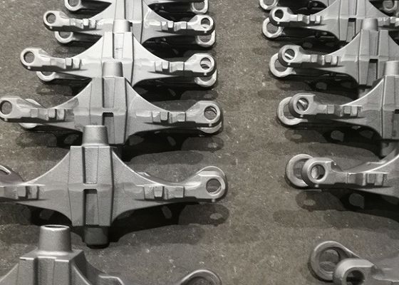 Piezas de maquinaria de construcción de Crane Resin Sand Axle Casting