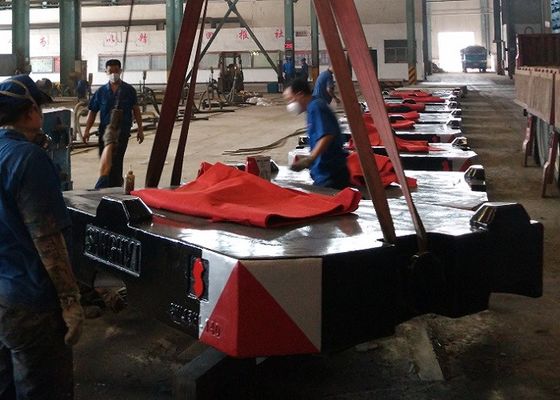 Contrapeso de hierro fundido de alta calidad OEM para maquinaria de construcción 10T para grúa