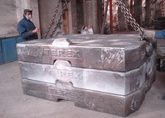Peso contrario de la maquinaria de construcción 10T para la grúa