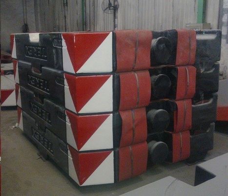 Colada en cámara de vacío GG150 10000kg Crane Counter Weight del OEM