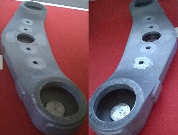 La máquina superficial lisa de la construcción parte el brazo de ayuda para las máquinas segadores de la pista de la silvicultura