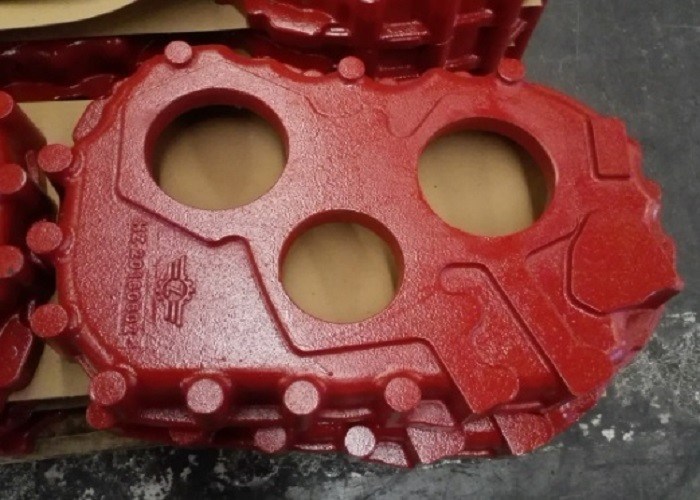 OEM de alta calidad de arena piezas de hierro fundido caso de transferencia de alta calidad de pequeño permiso de mecanizado