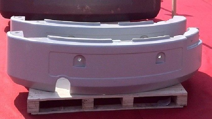 Contrapesos adecuados de los productos de la colada en cámara de vacío de la capacidad para el mini excavador