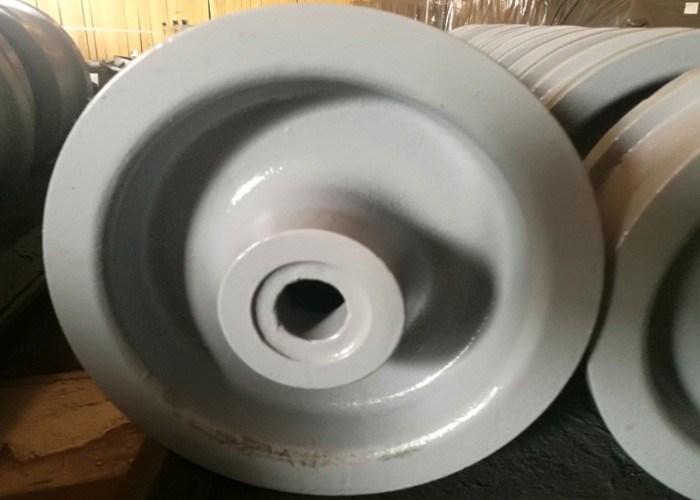 Productos de hierro dúctil de fundición de arena de alta calidad OEM, piezas de cubo de rueda para maquinaria industrial